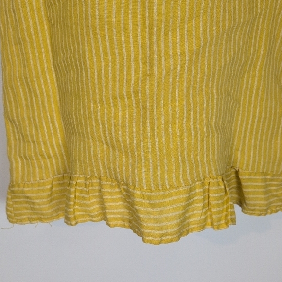Lungo L'Arno 100% Linen Tunic Top - Picture 3 of 9